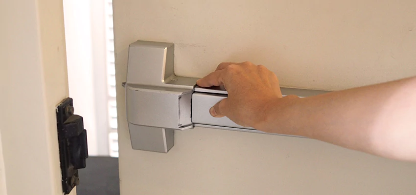 Roller Gate Panic Bar Installation in San Marcos, California